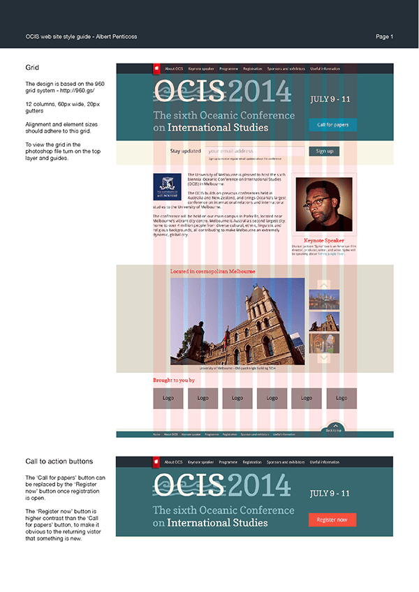 OCIS 2014 design specification